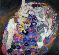 Motief Gustav Klimt - De maagd